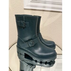 Jimmy Choo Green rain boots